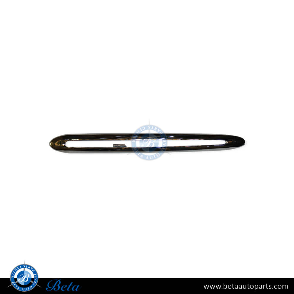 Left Side Front Bumper Lower Chrome Moulding Urban/Progressive Package for Mercedes B-Class W246 2015-2018 models, Part Number 2468851374 Left Side Front Bumper Lower Chrome Moulding Urban/Progressive Package for Mercedes B-Class W246 2015-2018 models, Part Number 2468851374
